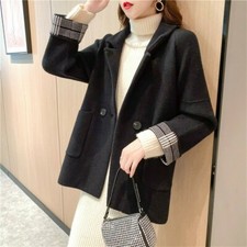 Women Slim Coat Warm Jacket Loose Casual Outwear Formal Long Sleeve Tops Winter