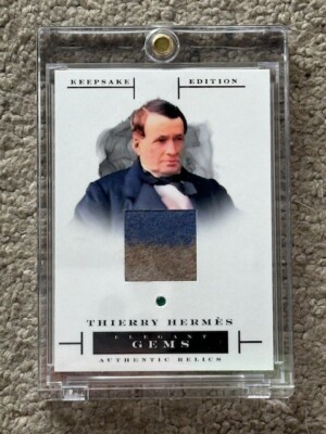 2023 Keepsake Edition Thierry Hermes Elegant Gems Emerald Card