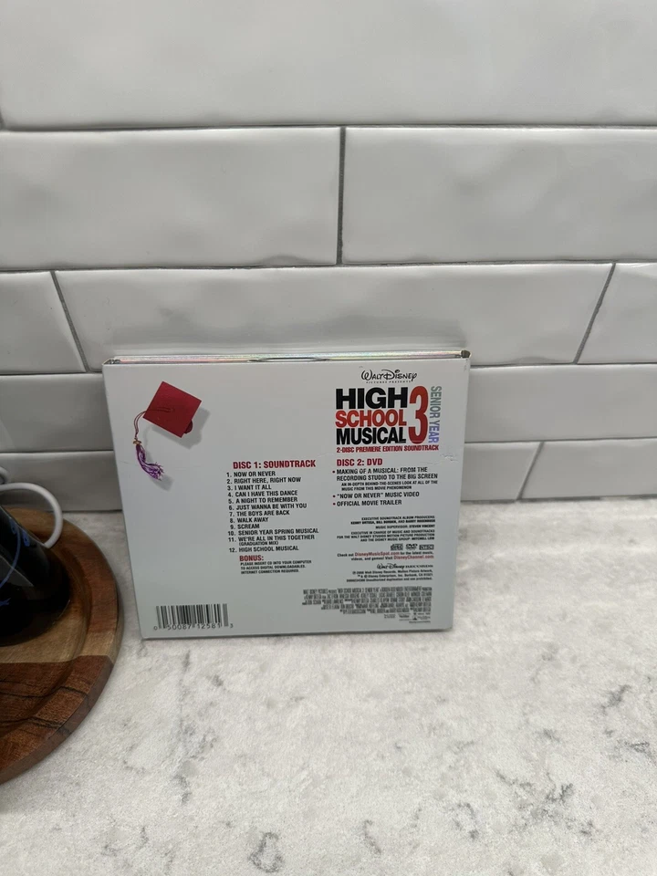 High School Musical 3: Senior Year (2 Disc Set) (2008 CD & DVD) Foto 2 de 4