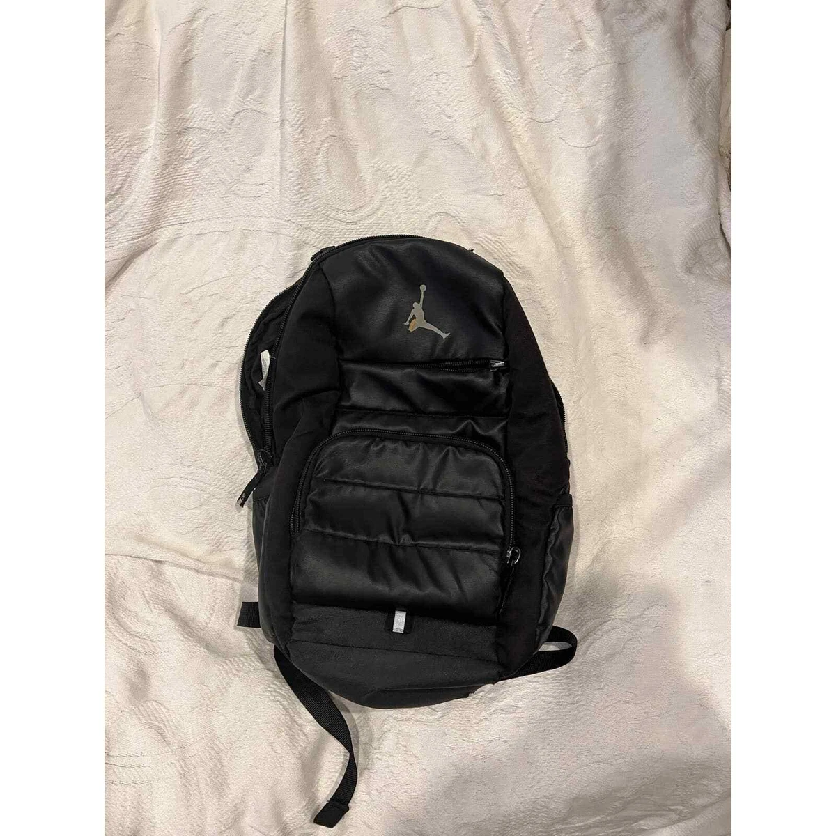 Nike Air Jordan Faux Leather Backpack eBay