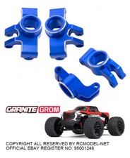 Alu Front Steering Block Rear Hub Set ARA330807 ARRMA 1/18 GRANITE GROM ARA2102