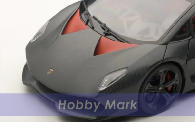 AUTOart 1/18 Lamborghini Sesto Elemento Gray Carbon Diecast Car