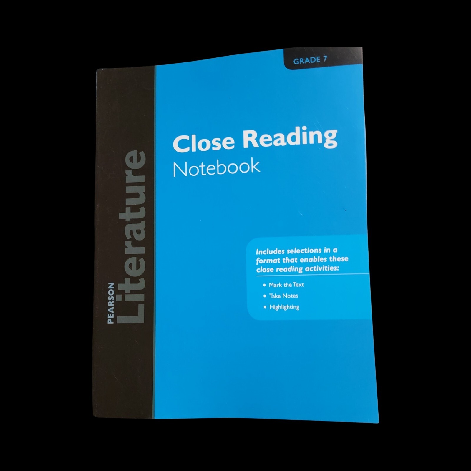 Pearson Literature 2015 Common Core Close Reading Notebook Grade 07 by ...