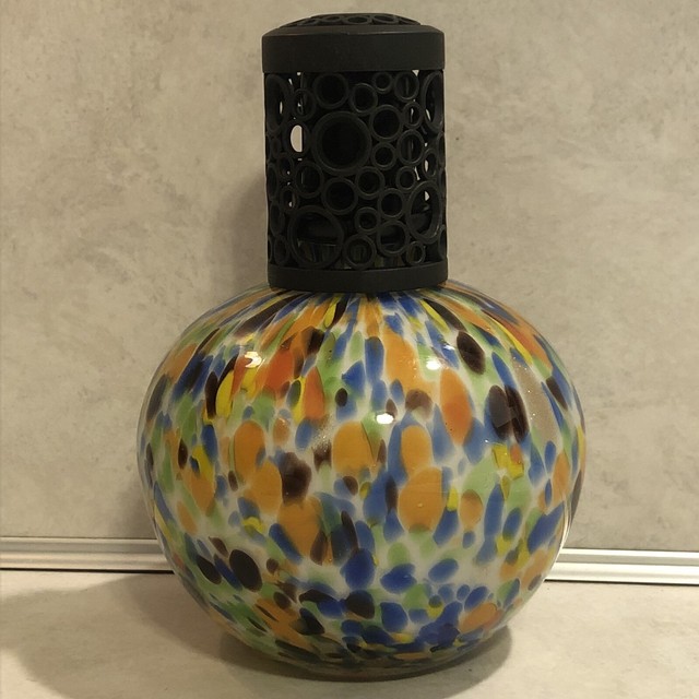 LaTeeDa! Effusion Fragrance Lamp Multi Colored Blown Glass eBay