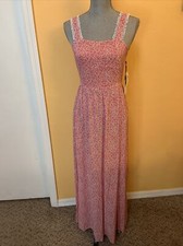 1.State ladies rivera passion pink maxi dress size medium