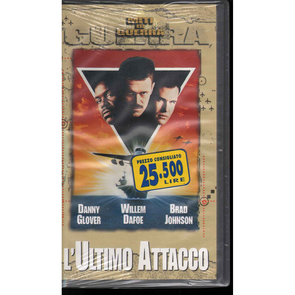The Last Attack VHS Danny Glover / Willem Dafoe / Brad Johnson Sealed
