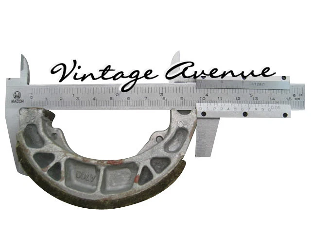 HONDA EZ90 NS50 NS50F ZB50 TRX125 REAR BRAKE SHOE (O2) - Image 2 of 3