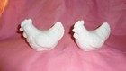 Vintage salt and pepper shakers White Hens Shafford Design New Never used! — photo 3
