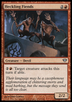 Magic the Gathering MTG Heckling Fiends (92) Dark Ascension   NM