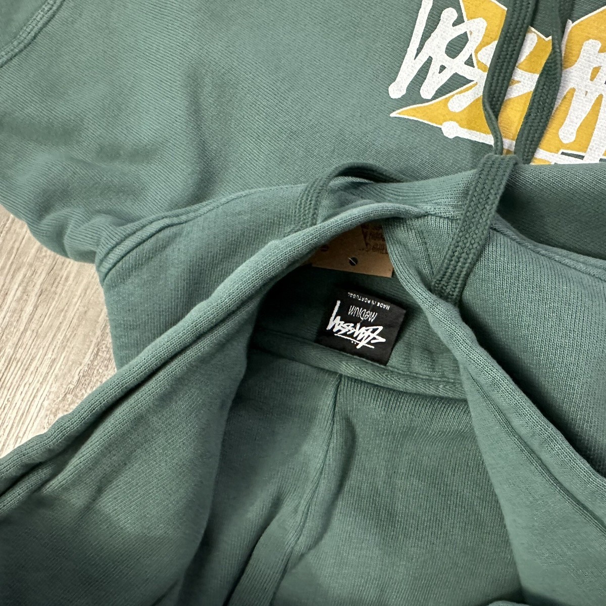 送料・関税込★Stussy★Stussy Star Pigment Dyed Hoodie Forest Stussy Star Logo Pullover Pigment Dyed Hoodie Forrest Green