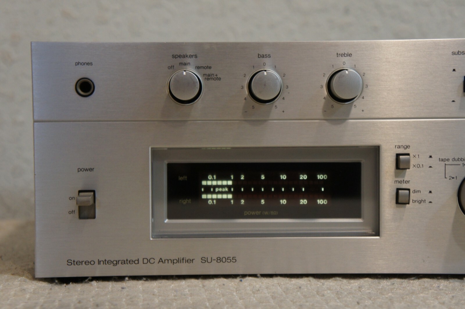 TECHNICS SU-8055 STEREO INTEGRATED AMPLIFIER - Shopping.com