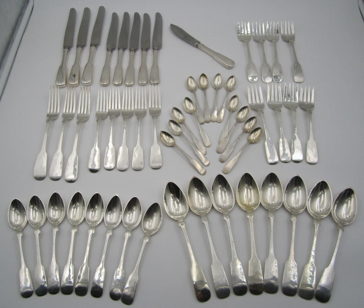 Old Newbury Antique US Sterling Silver Flatware Sets for sale | eBay