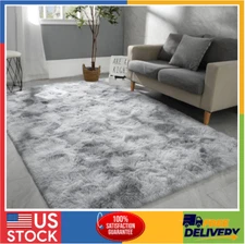 Hutha 6X9 Large Area Rugs for Living Room, Super Soft Fluffy Modern Bedroom Rug