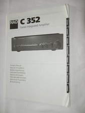 NAD C 352 Manuale di servizio Service Manual