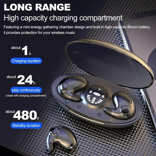 Bluetooth Wireless Headphones Earphones In-Ear Pods Earbuds Touch Waterproof UK - Picture 8 of 21