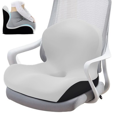 Seat Cushion, Office Chair Cushion, L-Shaped Ergonomic Car Seat Cushions, Mem...
