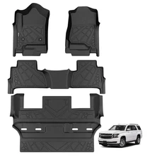 KARPAL Floor Mats For 2015-2020 Chevy Tahoe/GMC Yukon NOT XL 7 Seat Floor Liners