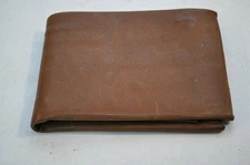 NEW TEX-TAN brown COWHIDE leather CARD ID money WALLET BI-FOLD