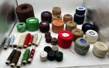 Vintage J & P Coats / Clarks And Others Tatting Thread Lot Of 37