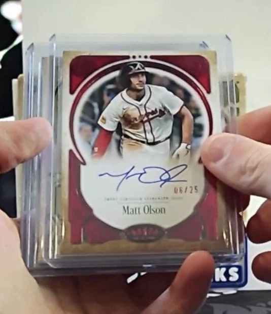 Matt Olson Baseball Serial Numbered Sports Trading Cards