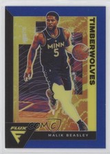 2020-21 Panini Flux Blue Prizm 70/99 Malik Beasley #104 1f7d