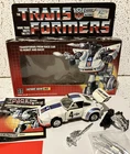Transformers G1 Jazz COMPLETE With *CUT BOX* 1985 Vintage Original (READ)