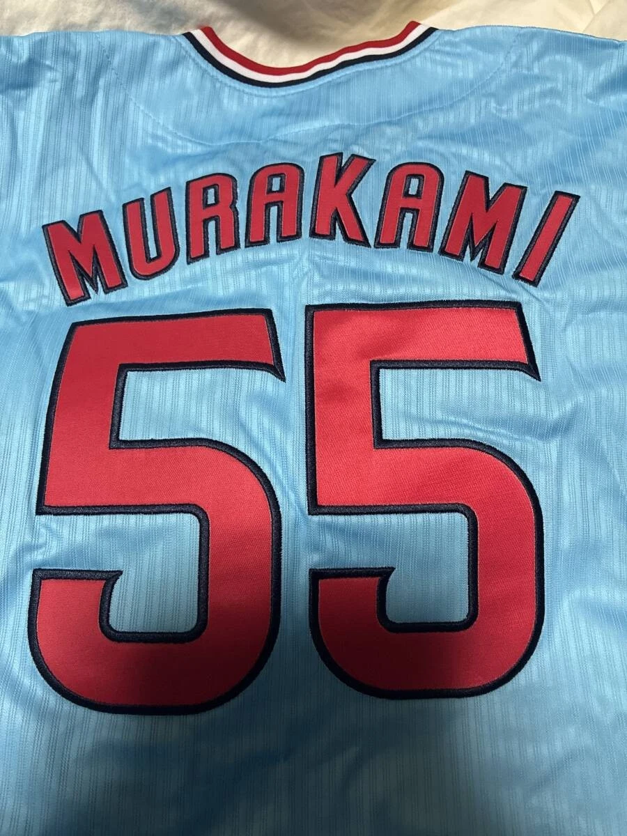Tokyo Yakult Swallows Fan Club Official Munetaka Murakami Jersey #55 Size L US-M