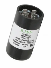 124-156MFD 125V PUMP MOTOR START CAPACITOR (SUPER-PRO- 11112)