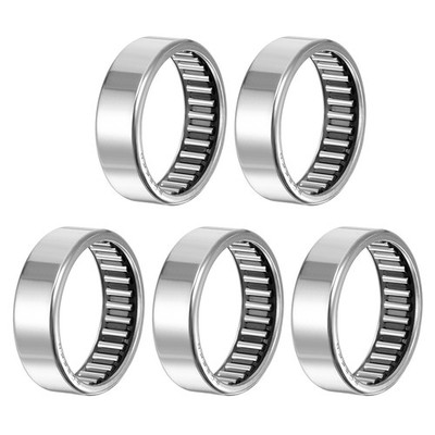 5Pcs SCE228 Needle Roller Bearing 1-3/8''x1-5/8''x1/2'' Open End