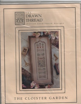 The Drawn Thread Charted Needlework Designs  The Cloister Garden 