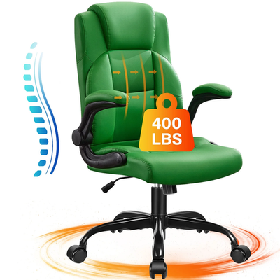 #ad #ad Big and Tall Office Chair 400LBS Wide Seat Ergonomic Computer Desk Chair High 8 $83.72