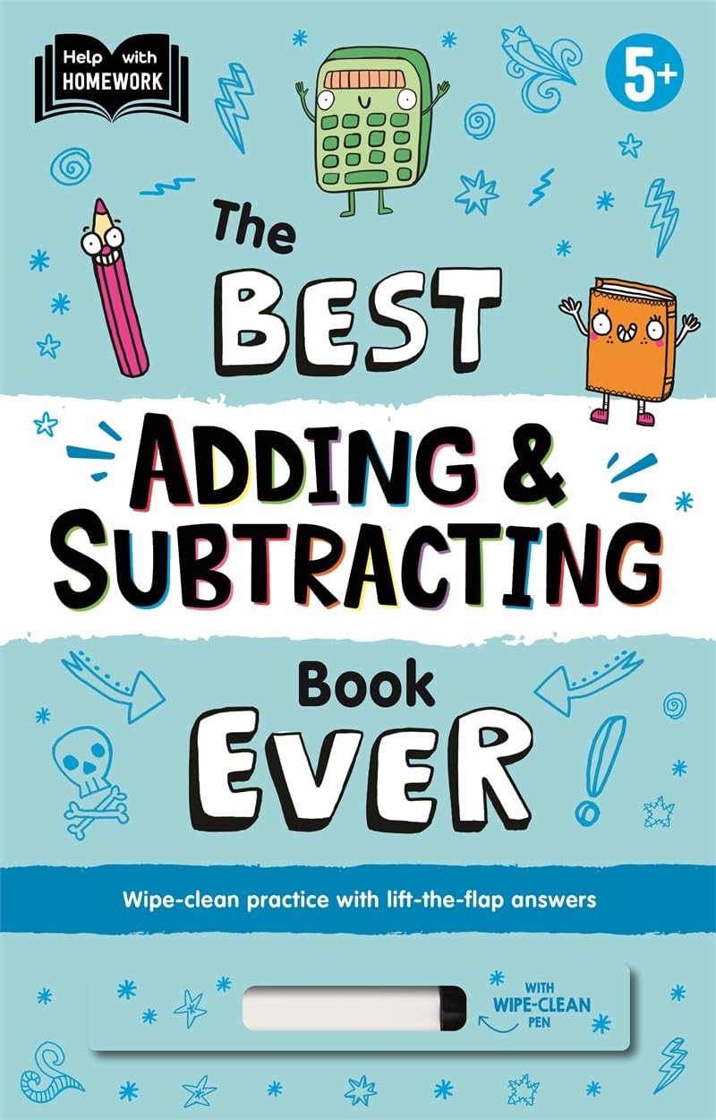 5+ Best Adding & Subtracting Book Ever (Practise essential maths skills with a w