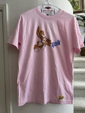 Vtg Nestle Nesquik Shirt  T-Shirt  "kiss me quik"...women small..(new/old stock)