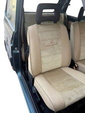 FIAT PANDA SISLEY 141 - FUNDAS DE ASIENTOS Qualidad ECOPIEL + PANA ORIGINAL -FJP