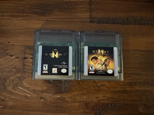 Gameboy Color The Mummy and The Mummy Returns Cartridge Only