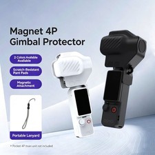 For DJI Pocket 4 Pro Magnetic Gimbal Protective Cover 1:1 Mold Full Protection