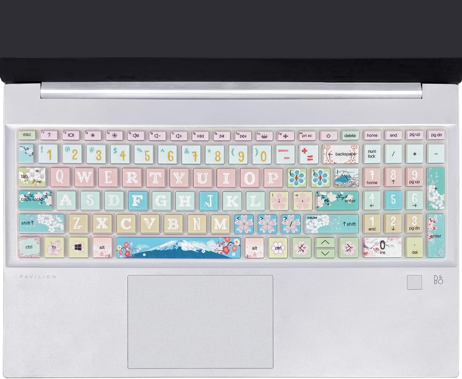 Keyboard Cover for 15.6 HP Laptop 15-fc 15-fd 15t-fd 15z-fc 