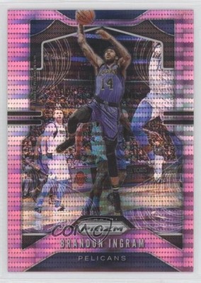 2019-20 Panini Prizm Pink Pulsar Prizm 14/42 Brandon Ingram #241 h8k