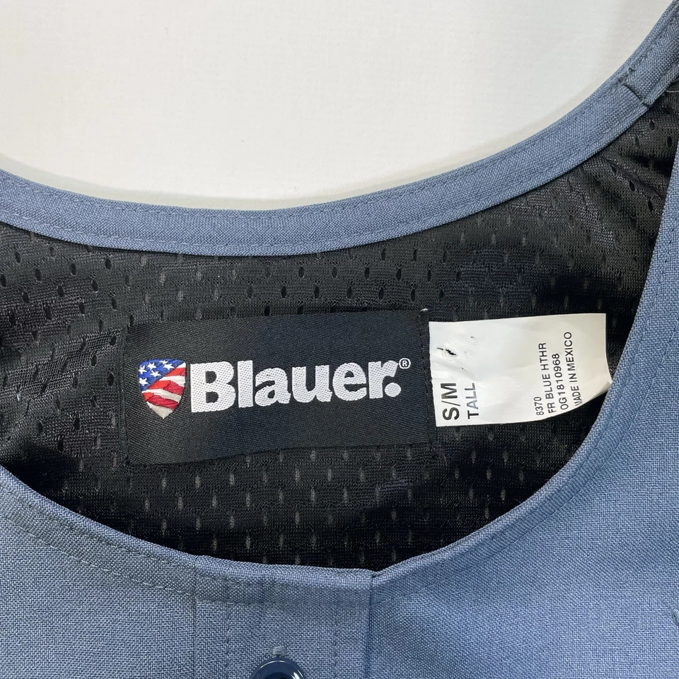 Blauer 8370 Polyester And Wool Armor Skin Vest Outer Armor Carrier Mens S/M Tall - Image 3 of 4