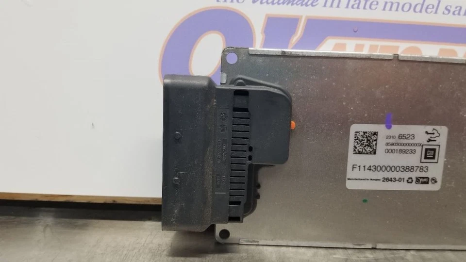 15 MÓDULO DE CONTROL DE SUSPENSIÓN CHEVY CORVETTE C7 23106523 Foto 2 de 4