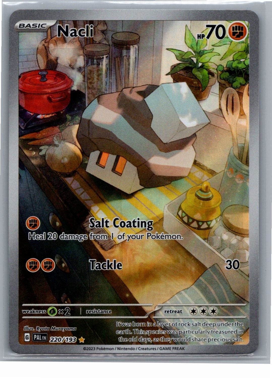Nacli Illustration Rare SV02: Paldea Evolved 220/193 NM