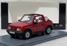 Suzuki Vitara 1.6 JLX Cabriolet 1995 Rosso 1:43 Neo NEO44983 Modello Resina Limitato