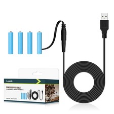 Lenink Power Supply Cable for AAA Battery, Replace Battery