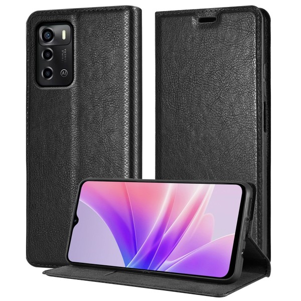 HüLle FüR Zte Blade A72 5G Case Handy SchutzhüLle Tasche Etui Kartenfach-image