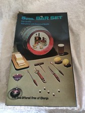 Juego de barras con palo de rosa, dorado, completo, sin usar, ¿antiguo?, vintage