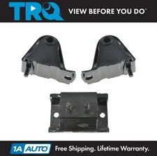 TRQ Engine Motor & Transmission Mount Kit Set of 3 for 87-95 Jeep Wrangler