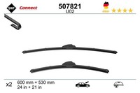 SWF Wischblatt 507821 FüR Chevrolet CitroËN MERCEDES-BENZ Mitsubishi Peugeot