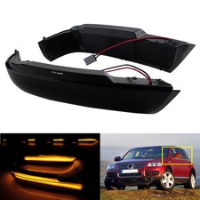 LH+RH flügel Rück Spiegelblinker Schwarz Für VW Touareg 7L6, 7L7, 7LA 2002-2006