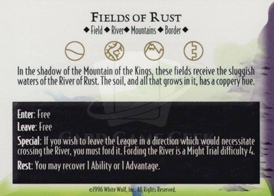 Fields of Rust - The Wyld Hunt - Arcadia