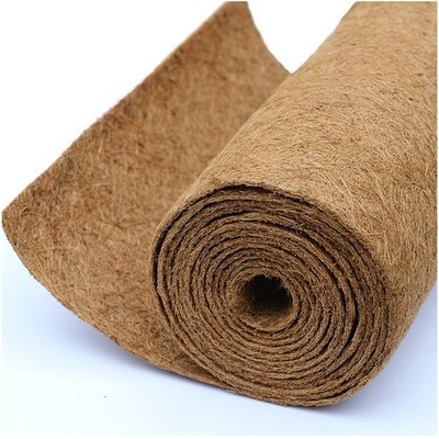 Coco Liner Roll 16x120 Inch Natural Coconut Liners For Planter Flower Basket Nat